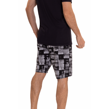 Men's Shorts B.ON Jacquard Black - 24270073