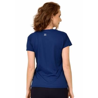 Camiseta Mujer B.ON Basic Azul Marino - 24270292