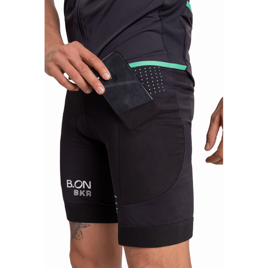 B.ON Men's Bermuda Cycling Black - 24270716