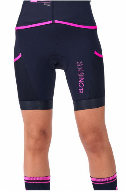 B.ON Bermudas de ciclismo para mujer Negro - 24270719