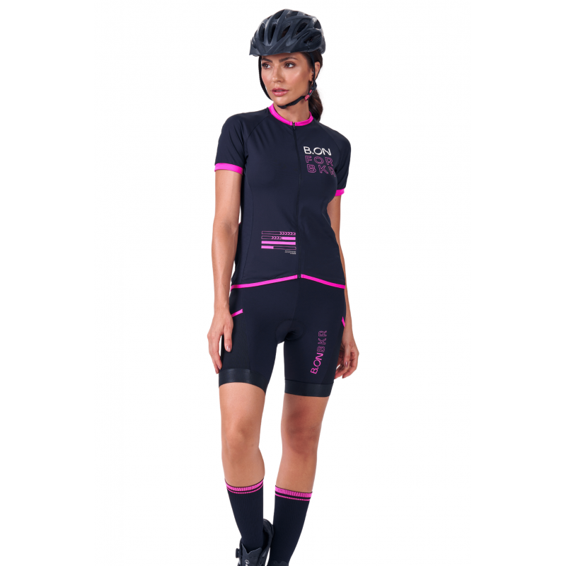 B.ON Bermudas de ciclismo para mujer Negro - 24270719
