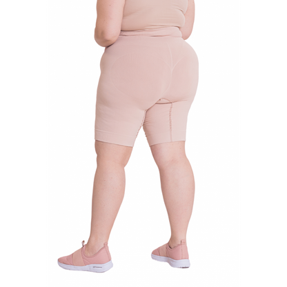 Bermuda Seamless Feminina Modeladora B.ON Talla Grande Desnuda - 24270629