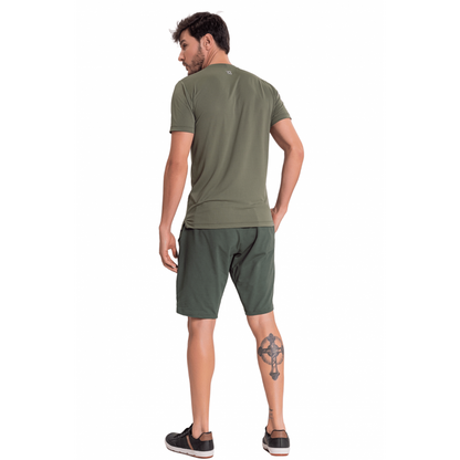 Men's Shorts B.ON Basic Military Green - 24270768