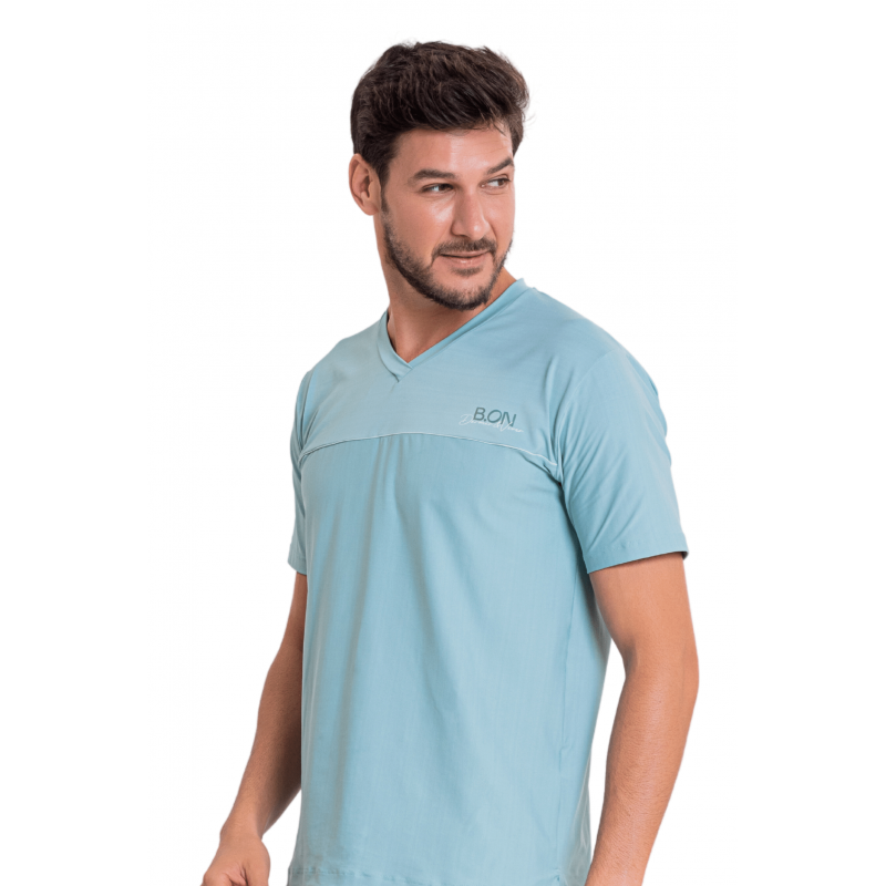 B.ON Men's T-Shirt Green Quartz Pajamas - 24270769