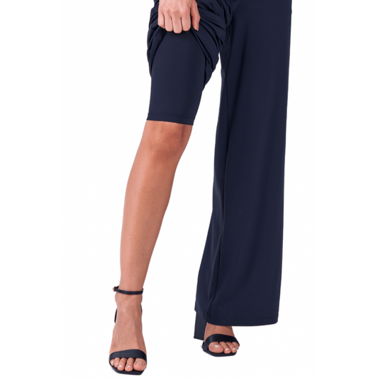 Calça Feminina B.ON Wide Leg Preta - 24270805