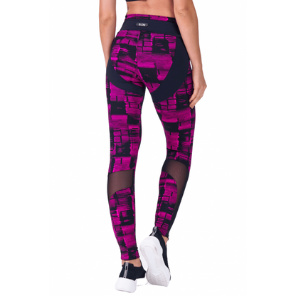 Calça Feminina B.ON Cross Jacquard Rosa - 24270845