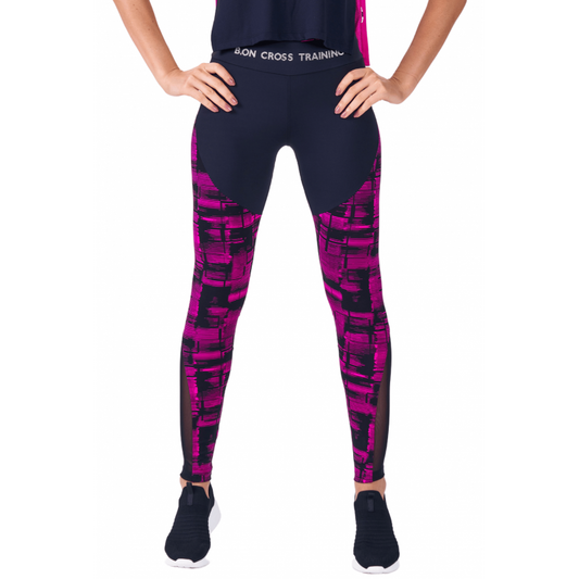B.ON Pantalón Mujer Cross Jacquard Rosa - 24270845
