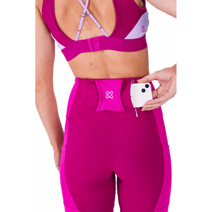 B.ON Women's Pants Legging Fitness Burgundy - 24270857 