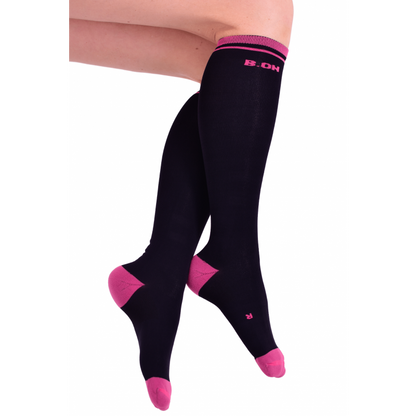 B.ON High Sock Black and Pink - 24270960