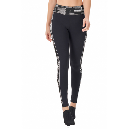B.ON Pantalones de mujer Legging jacquard negro - 24270160