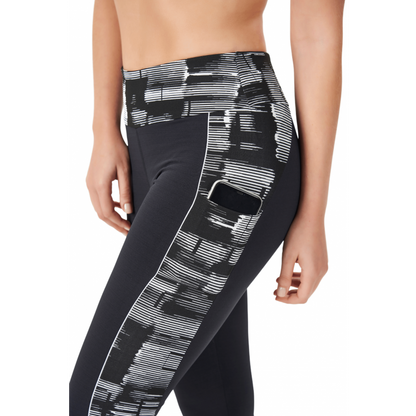 B.ON Pantalones de mujer Legging jacquard negro - 24270160
