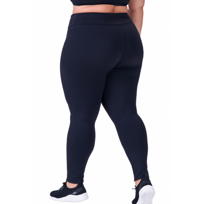 Calça Feminina B.ON Plus Size Legging Preto - 24270172