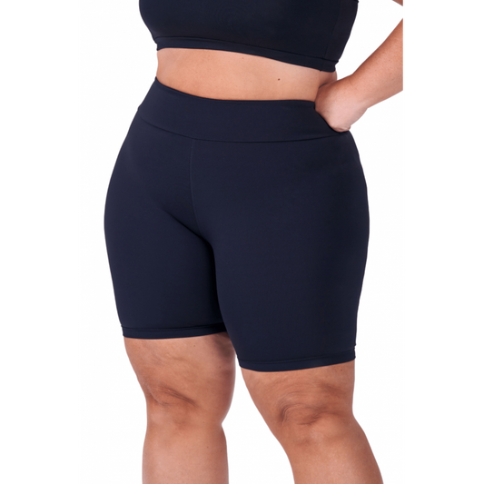 Bermuda Feminina B.ON Plus Size Basic Black - 24270200