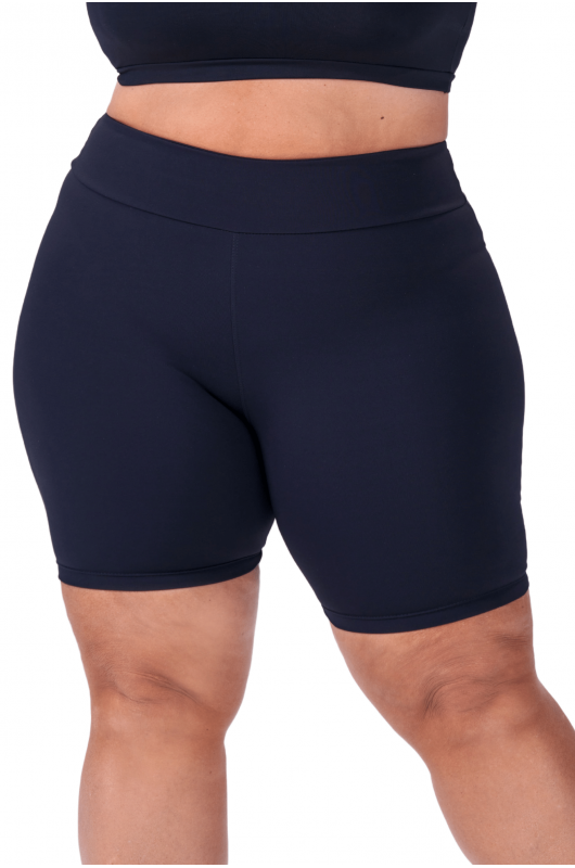Bermuda Feminina B.ON Plus Size Basic Black - 24270200
