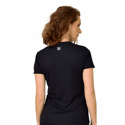 Women's T-Shirt B.ON Basic Black - 24270229