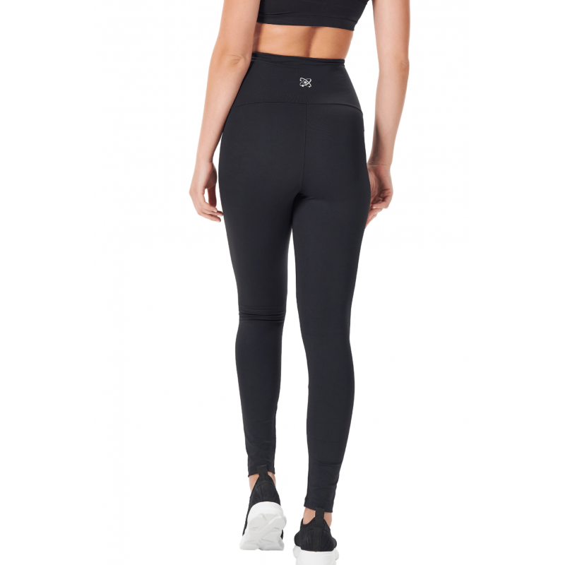 Calça Feminina B.ON Legging Chapa Barriga Preta - 24270239