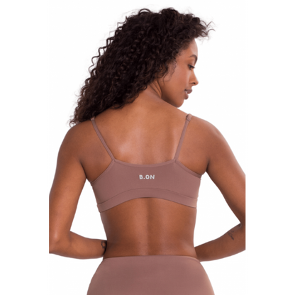 Top Sutiã Feminino B.ON Underwear Marrom - 24270348