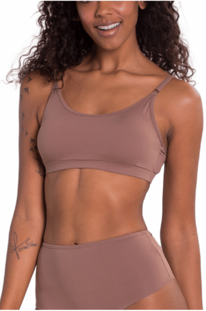 Top Sutiã Feminino B.ON Underwear Marrom - 24270348