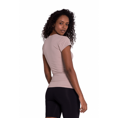 B.ON Basic Nude Women's T-Shirt - 24270401