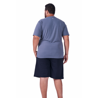 Bermuda Masculina B.ON Basic Plus Size Preto - 24270410