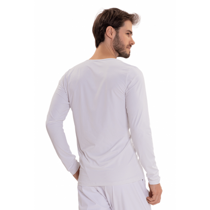 B.ON Basic White Men's T-Shirt - 24270426 