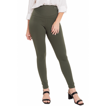 B.ON Women's Pants Legging Chapa Belly Green Mauve - 24270489