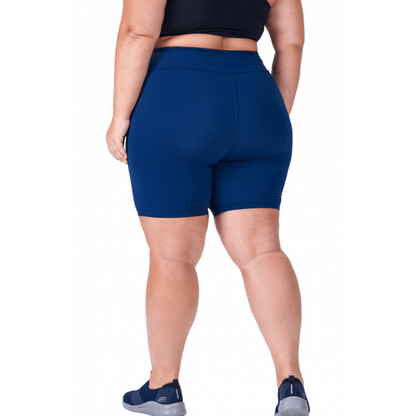 Bermuda Feminina B.ON Plus Size Basic Navy - 24270521