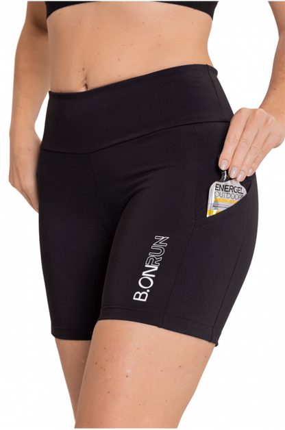 Bermuda Feminina B.ON Running Negro - 24270540
