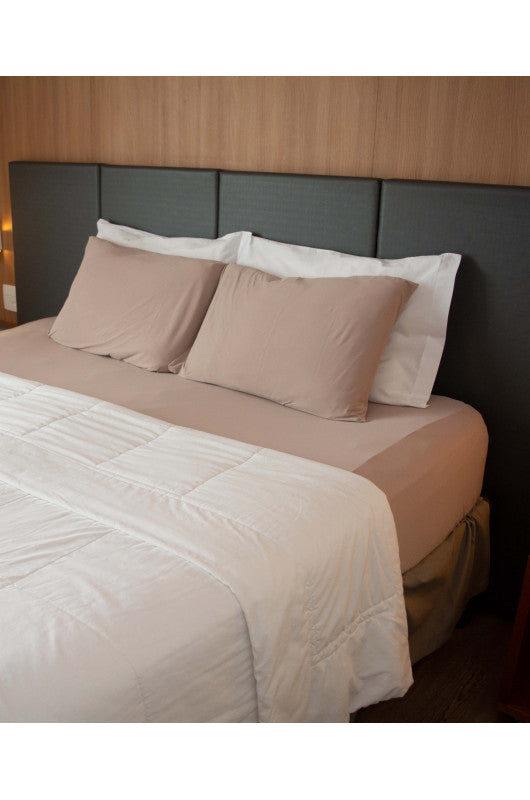 King Bed Sheet with Pillowcase B.ON Nude - 24270454