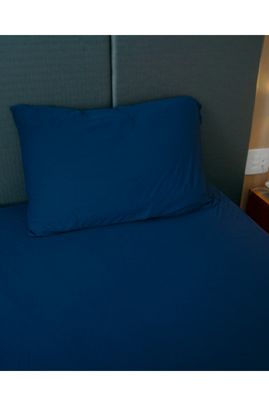 B.ON Navy Single Sheet with Pillowcase - 24270295