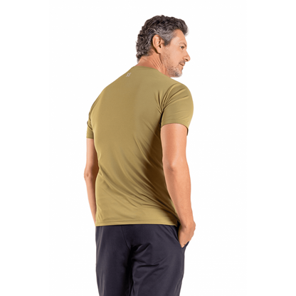Men's T-Shirt B.ON Basic Olive Green - 24270984