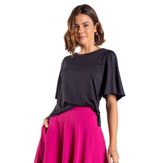 B.ON Casual Black Women's Blouse - 24270974 