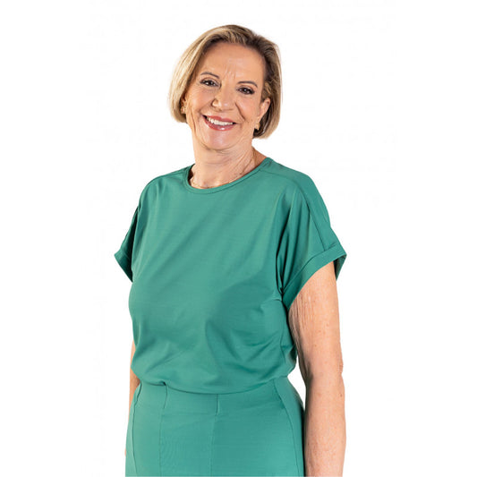 B.ON Casual Green Women's Blouse - 24271060