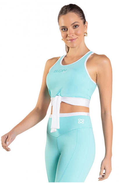Top Feminino B.ON Yoga Verde - 24270969