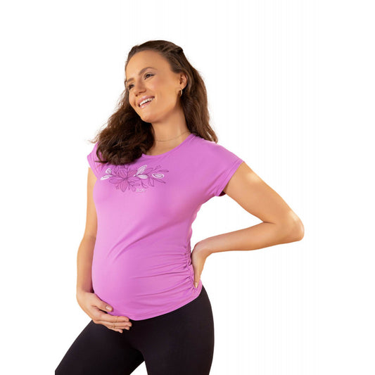 B.ON Pregnant Women's Blouse Lilac Doce Amor - 24271072
