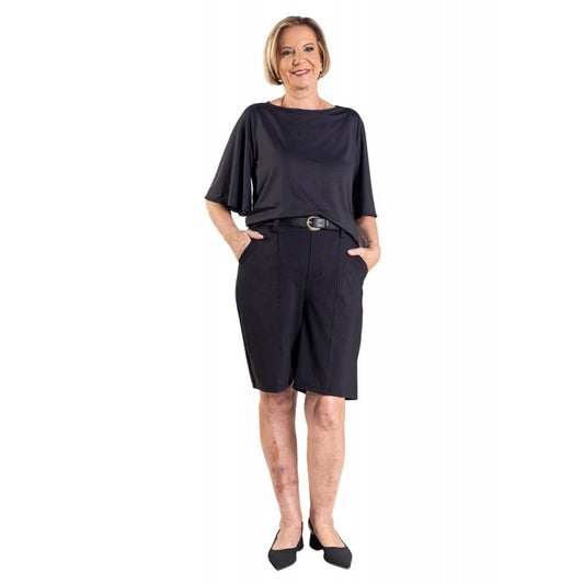 Bermuda Women's B.ON Alfaiataria Black - 24270989